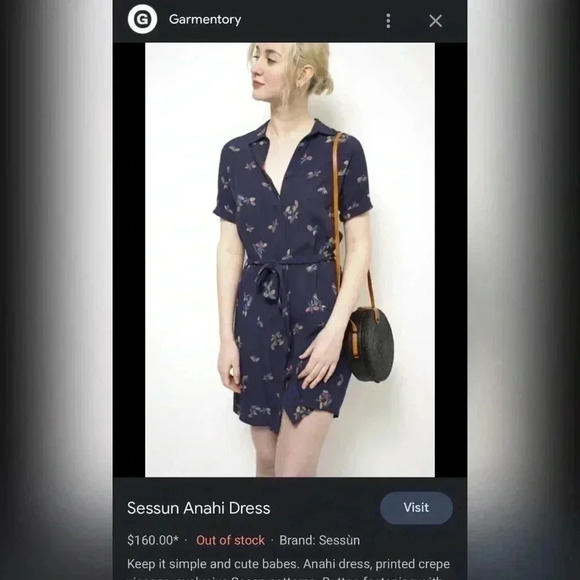 SESSUN ANAHI DRESS - Picture 3 of 9